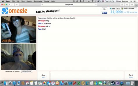 naked omegle|Omegle Is Where People Meet Online Now .